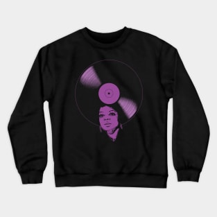 Afrovinyl (Purple) Crewneck Sweatshirt